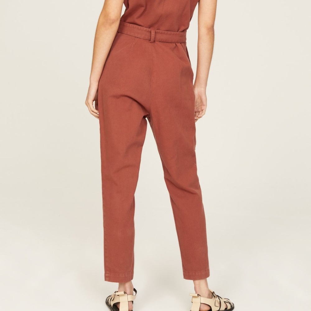 Rachel Comey Ranks Belted Jumpsuit in Terracotta, 4 - Picture 3 of 16